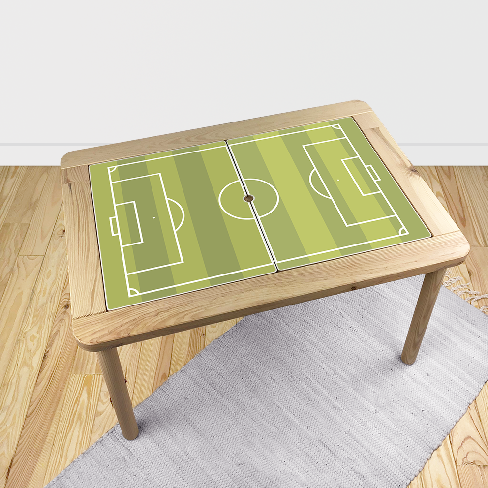 Football Field Sticker for IKEA Flisat Table