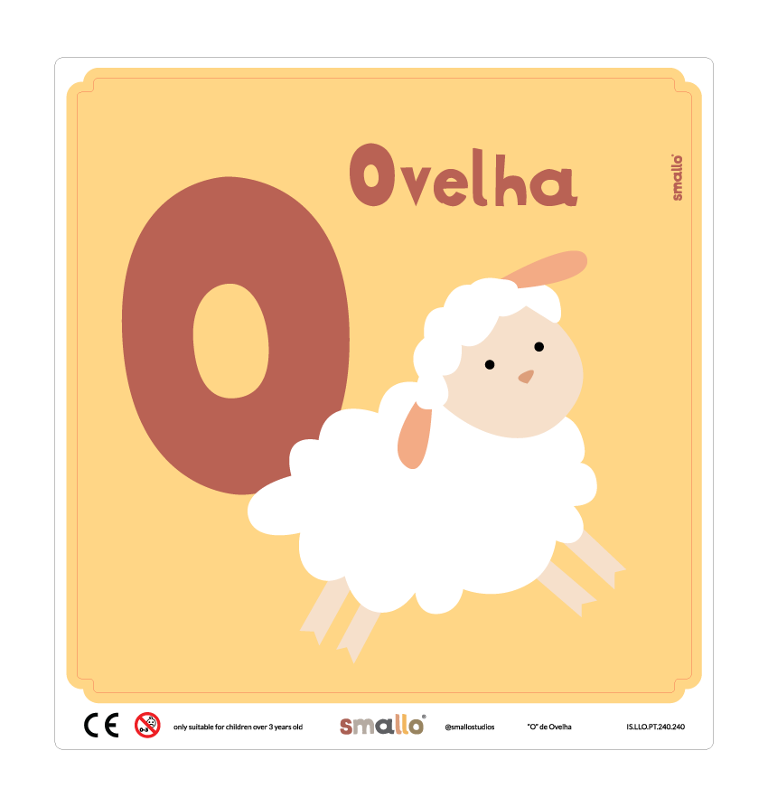 O de Ovelha Sticker in Portuguese for IKEA LATT